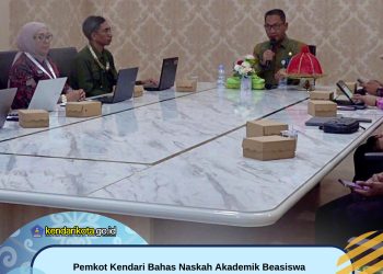 Pemkot Kendari Bahas Naskah Akademik Beasiswa Pemerintah Kota Kendari