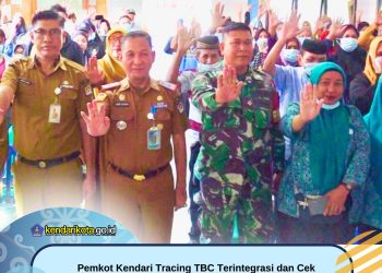 Pemkot Kendari Tracing TBC Terintegrasi dan Cek Kesehatan Gratis di Kelurahan Alolama