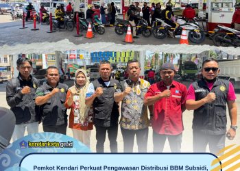 Pemkot Kendari Perkuat Pengawasan Distribusi BBM Subsidi, Antrean Mulai Berkurang