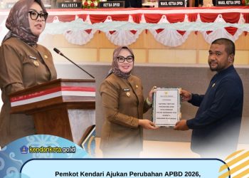 Pemkot Kendari Ajukan Perubahan APBD 2026, Prioritaskan Pendidikan, Kesehatan hingga Infrastruktur