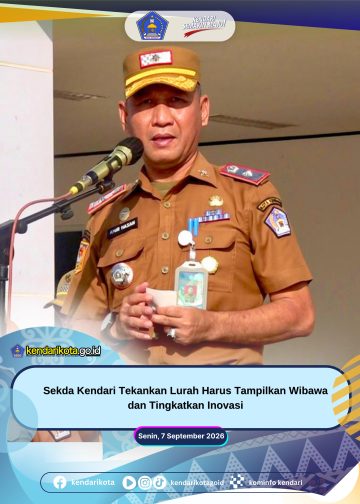 Sekda Kendari Tekankan Lurah Harus Tampilkan Wibawa dan Tingkatkan Inovasi