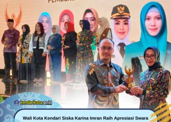Wali Kota Kendari Siska Karina Imran Raih Apresiasi Swara Cantika 2026 untuk Pemberdayaan Perempuan