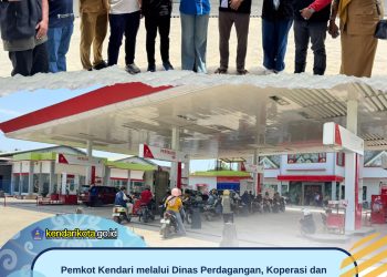 Pemkot Kendari melalui Dinas Perdagangan, Koperasi dan UMKM Terus Pantau Penyaluran BBM Bersubsidi