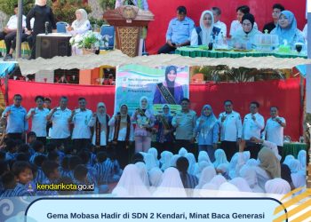 Gema Mobasa Hadir di SDN 2 Kendari, Minat Baca Generasi Muda Jadi Sasaran