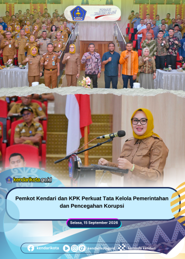 Pemkot Kendari dan KPK Perkuat Tata Kelola Pemerintahan dan Pencegahan Korupsi
