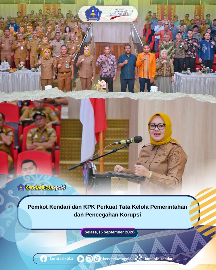 Pemkot Kendari dan KPK Perkuat Tata Kelola Pemerintahan dan Pencegahan Korupsi