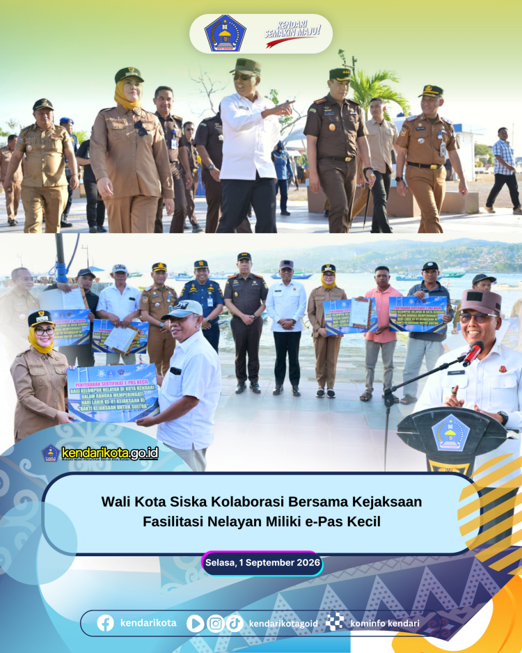 Wali Kota Siska Kolaborasi Bersama Kejaksaan Fasilitasi Nelayan Miliki e-Pas Kecil