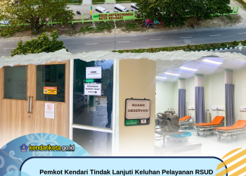 Pemkot Kendari Tindak Lanjuti Keluhan Pelayanan RSUD Antero Hamra