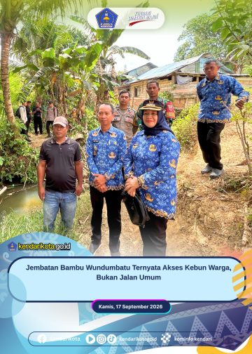 Jembatan Bambu Wundumbatu Ternyata Akses Kebun Warga, Bukan Jalan Umum