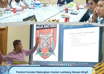 Pemkot Kendari Matangkan Usulan Lambang Satuan Brigif dan Yonif TP