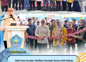 Wali Kota Kendari Aktifkan Kembali Sentra IKM Olahan Pangan Milik Dinas Tenaga Kerja dan Perindustrian