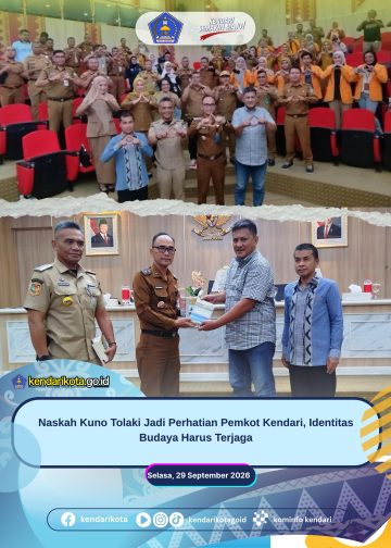 Naskah Kuno Tolaki Jadi Perhatian Pemkot Kendari, Identitas Budaya Harus Terjaga