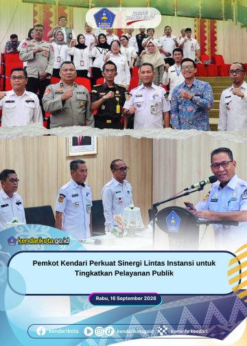 Pemkot Kendari Perkuat Sinergi Lintas Instansi untuk Tingkatkan Pelayanan Publik