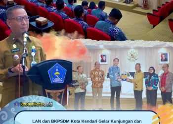 LAN dan BKPSDM Kota Kendari Gelar Kunjungan dan Penggalian Data Pelayanan Publik