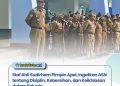 Staf Ahli Sudirham Pimpin Apel, Ingatkan ASN tentang Disiplin, Kebersihan, dan Keikhlasan dalam Bekerja