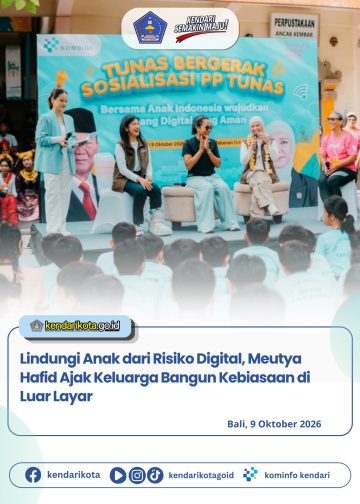 Lindungi Anak dari Risiko Digital, Meutya Hafid Ajak Keluarga Bangun Kebiasaan di Luar Layar