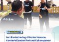 Family Gathering di Pantai Nambo, Kominfo Kendari Perkuat Kekompakan dan Kolaborasi