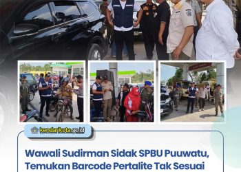 Wawali Sudirman Sidak SPBU Puuwatu, Temukan Barcode Pertalite Tak Sesuai Kendaraan