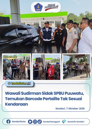 Wawali Sudirman Sidak SPBU Puuwatu, Temukan Barcode Pertalite Tak Sesuai Kendaraan