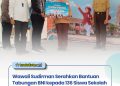 Wawali Sudirman Serahkan Bantuan Tabungan BNI kepada 136 Siswa Sekolah Rakyat Kendari