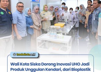 Wali Kota Siska Dorong Inovasi UHO Jadi Produk Unggulan Kendari, dari Bioplastik hingga Cokelat Lokal