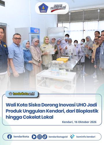 Wali Kota Siska Dorong Inovasi UHO Jadi Produk Unggulan Kendari, dari Bioplastik hingga Cokelat Lokal