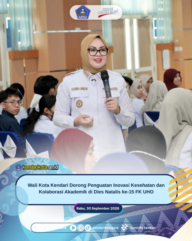Wali Kota Kendari Dorong Penguatan Inovasi Kesehatan dan Kolaborasi Akademik di Dies Natalis ke-15 FK UHO