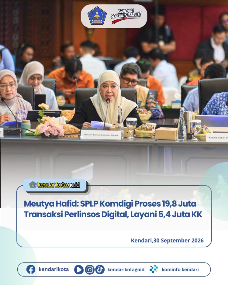 Meutya Hafid: SPLP Komdigi Proses 19,8 Juta Transaksi Perlinsos Digital, Layani 5,4 Juta KK