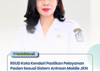 RSUD Kota Kendari Pastikan Pelayanan Pasien Sesuai Sistem Antrean Mobile JKN