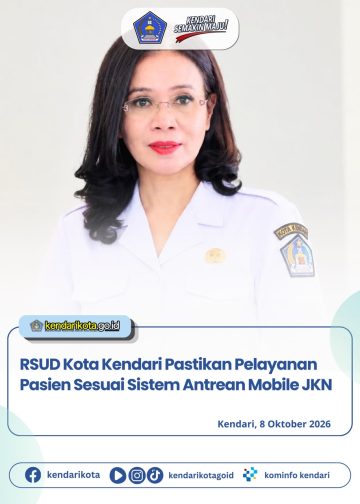RSUD Kota Kendari Pastikan Pelayanan Pasien Sesuai Sistem Antrean Mobile JKN