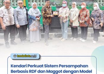 Kendari Perkuat Sistem Persampahan Berbasis RDF dan Maggot dengan Model Rawasari