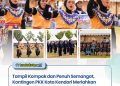 Tampil Kompak dan Penuh Semangat, Kontingen PKK Kota Kendari Meriahkan Jambore di Wakatobi