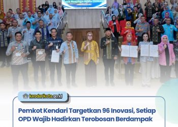 Pemkot Kendari Targetkan 96 Inovasi, Setiap OPD Wajib Hadirkan Terobosan Berdampak