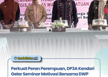 Perkuat Peran Perempuan, DP3A Kendari Gelar Seminar Motivasi Bersama DWP