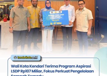 Wali Kota Kendari Terima Program Aspirasi LSDP Rp107 Miliar, Fokus Perkuat Pengelolaan Sampah Terpadu