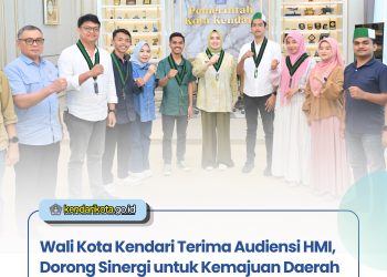 Wali Kota Kendari Terima Audiensi HMI, Dorong Sinergi untuk Kemajuan Daerah