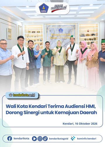 Wali Kota Kendari Terima Audiensi HMI, Dorong Sinergi untuk Kemajuan Daerah