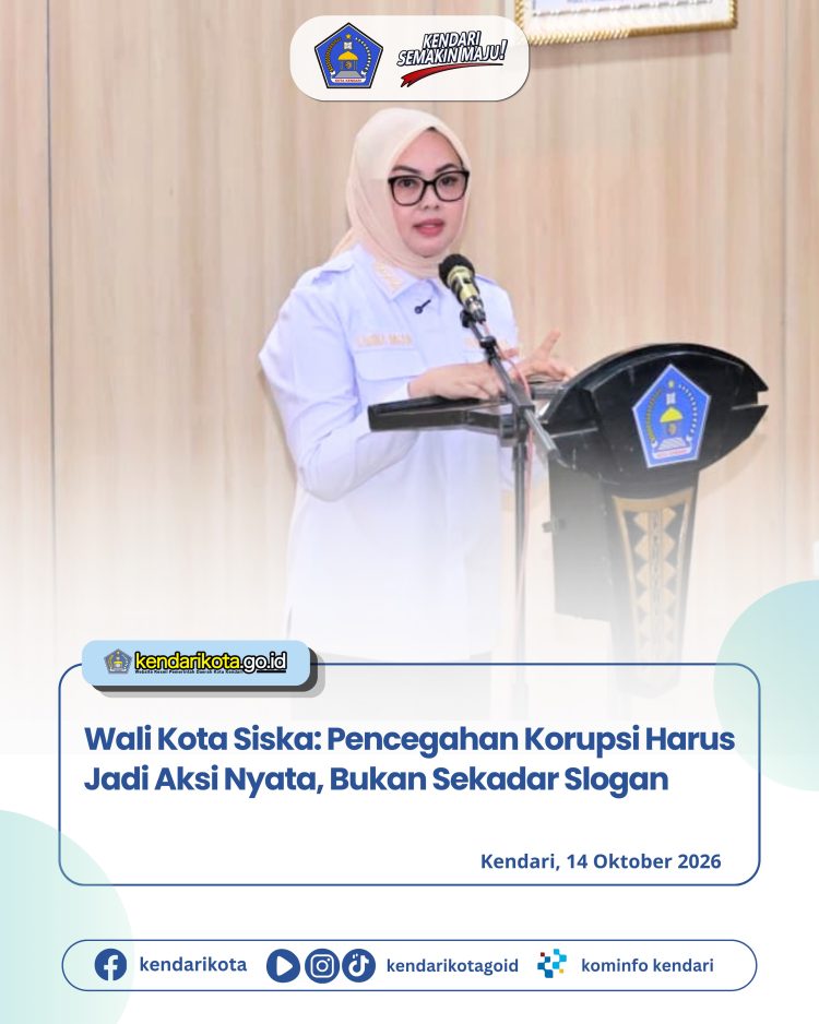 Wali Kota Siska: Pencegahan Korupsi Harus Jadi Aksi Nyata, Bukan Sekadar Slogan
