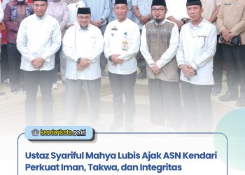 Ustaz Syariful Mahya Lubis Ajak ASN Kendari Perkuat Iman, Takwa, dan Integritas