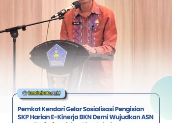 Pemkot Kendari Gelar Sosialisasi Pengisian SKP Harian E-Kinerja BKN Demi Wujudkan ASN yang Profesional dan Akuntabel
