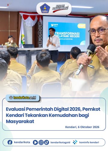 Evaluasi Pemerintah Digital 2026, Pemkot Kendari Tekankan Kemudahan bagi Masyarakat